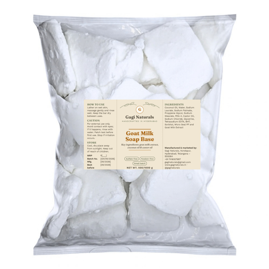 Goat Milk Soap Base SLS & Paraben Free