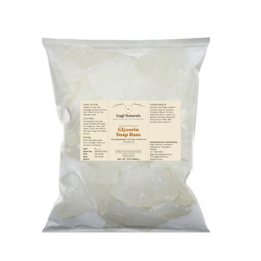 Glycerine Clear Soap Base SLS & Paraben Free